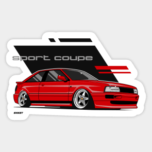 Coupe 90 quattro Sticker